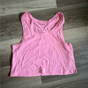 Ascolour pink crop tank